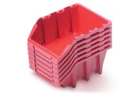 Kistenberg Set 6 úložných boxov Bineer 25 Long KBILS25 červená 25x 15,8x 11,4 cm Kistenberg Set 6 úložných boxov Bineer 25 Long KBILS25 červená 25x 15,8x 11,4 cm