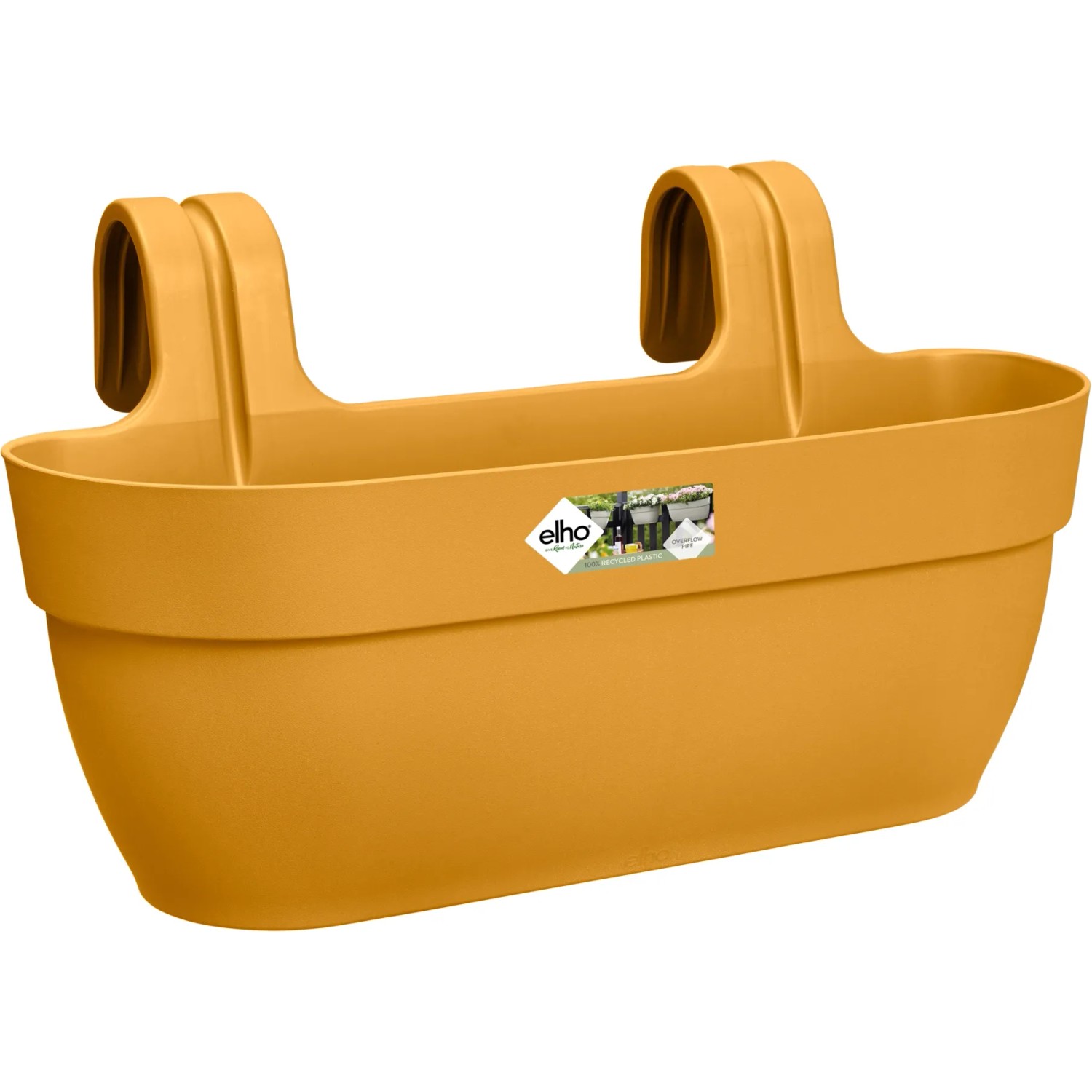 E-shop elho Kvetináč Vibia Campana Easy Hanger L medovo žltý, 46 x 27 x 24 cm