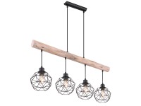 GLOBO Závesné svietidlo THEODOR 15416-4 850 x 180 x 1200 mm