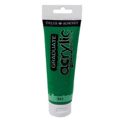 Daler Rowney Akrylová farba GRADUATE Hookers zelená, 120 ml