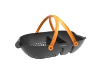 FISKARS Košík na zber Plus Garden, čierno-oranžový, 13 x 39 x 61 cm