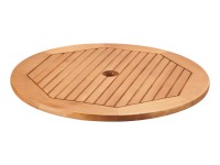OBI Otočná tácka na stôl Greenville, eukalyptové drevo, hnedá, pr. 59 cm
