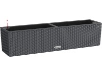 Lechuza Truhlík Balconera Cottage 80 antracitový, 19 x 19 x 79 cm