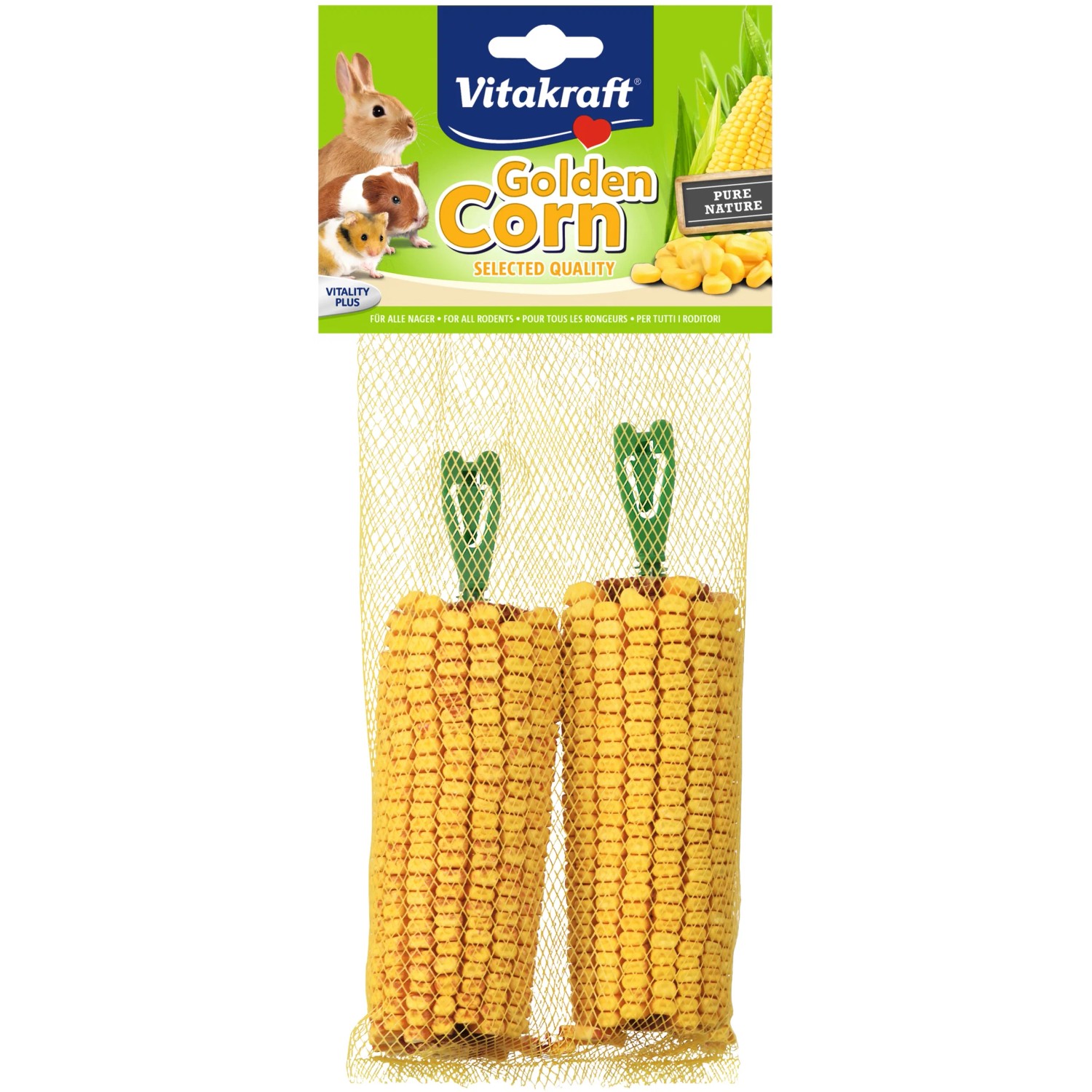 E-shop Vitakraft kukuričné klasy Golden Corn, 2 ks
