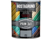 HOSTAGRUND Základná aj vrchná farba na kov 3v1 PRIM S2177 0912 hliník 600 ml