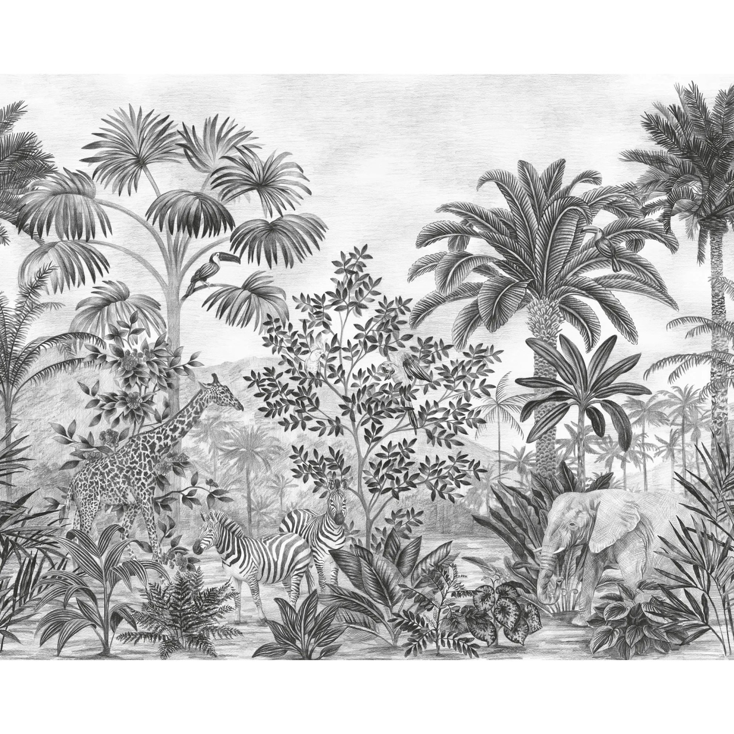 E-shop Komar Vliesová fototapeta Jungle Evolution 350 x 280 cm