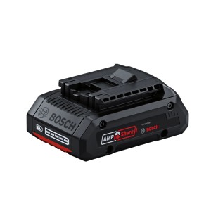 Čierny akumulátor Bosch Professional ProCore 18V/4Ah s indikátorom nabitia pre elektrické náradie.