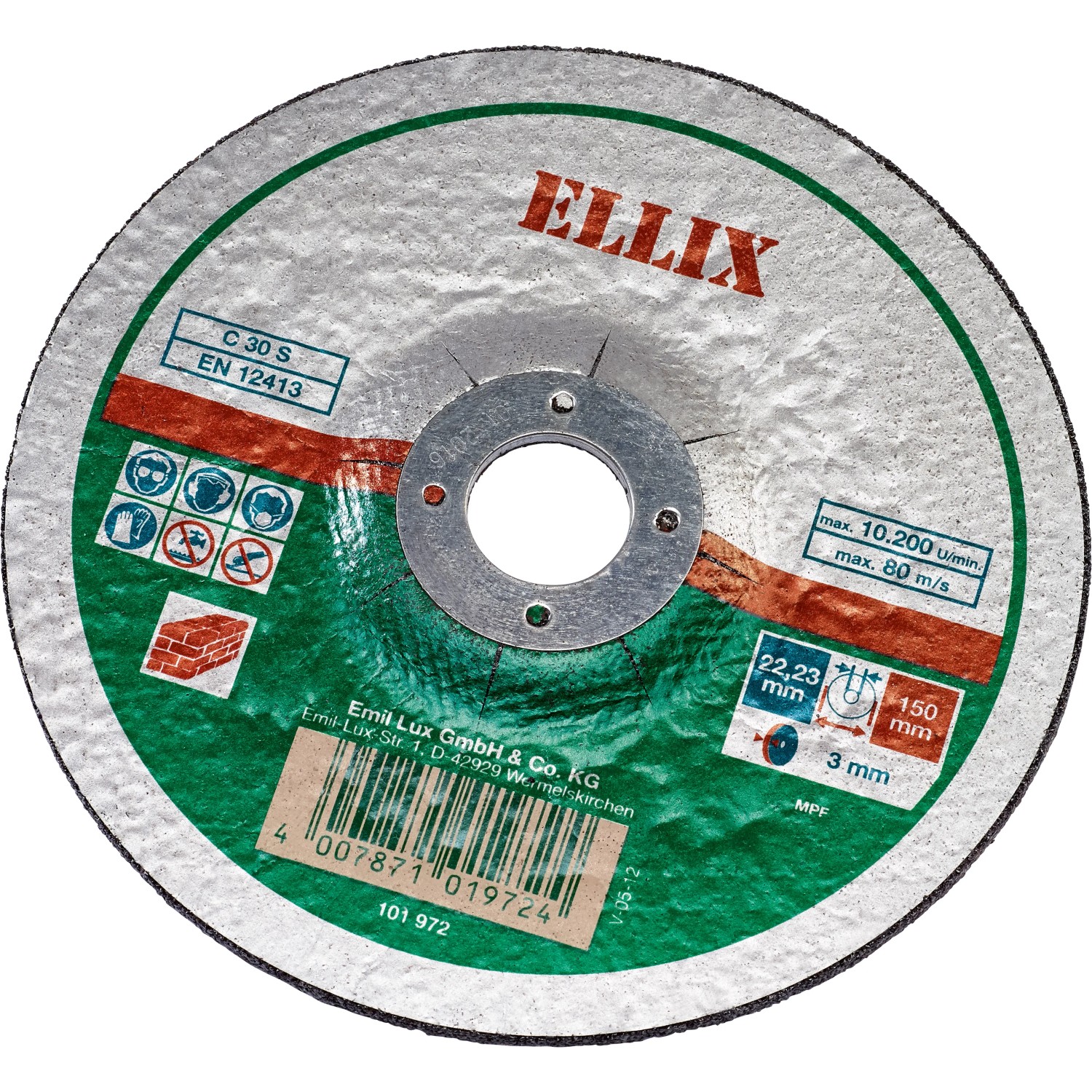 E-shop ELLIX Rezný kotúč na kameň Ø 150 mm