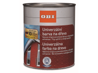 OBI Univerzálna farba na drevo s dlhodobou ochranou antracitová 750 ml