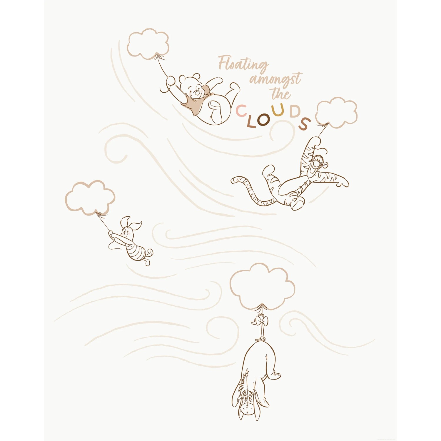 E-shop Komar Vliesová fototapeta Disney Winnie Pooh A Bluster Day 200 x 250 cm