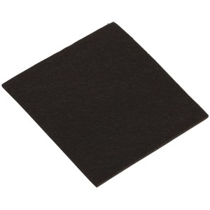 Samolepiace plstené podložky, 16 kusov, 22x22mm, pre nábytok a ochranu povrchov.