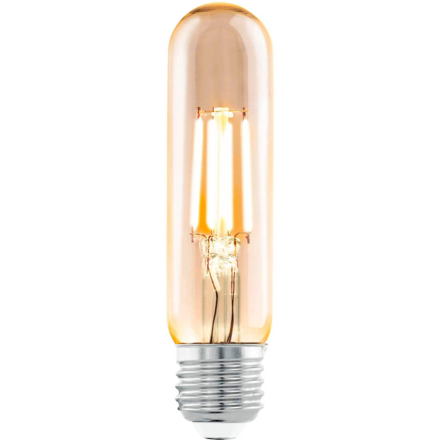 E-shop EGLO LED žiarovka E27 T32, 4 W, 270 lm, 2200 K, jantárová
