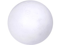 Polystyrénová guľa biela priemer 12 cm