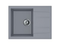 Miló Granitový drez Luxuria sivý 65 x 50 x 21,5 cm Miló Granitový drez Luxuria sivý 65 x 50 x 21,5 cm