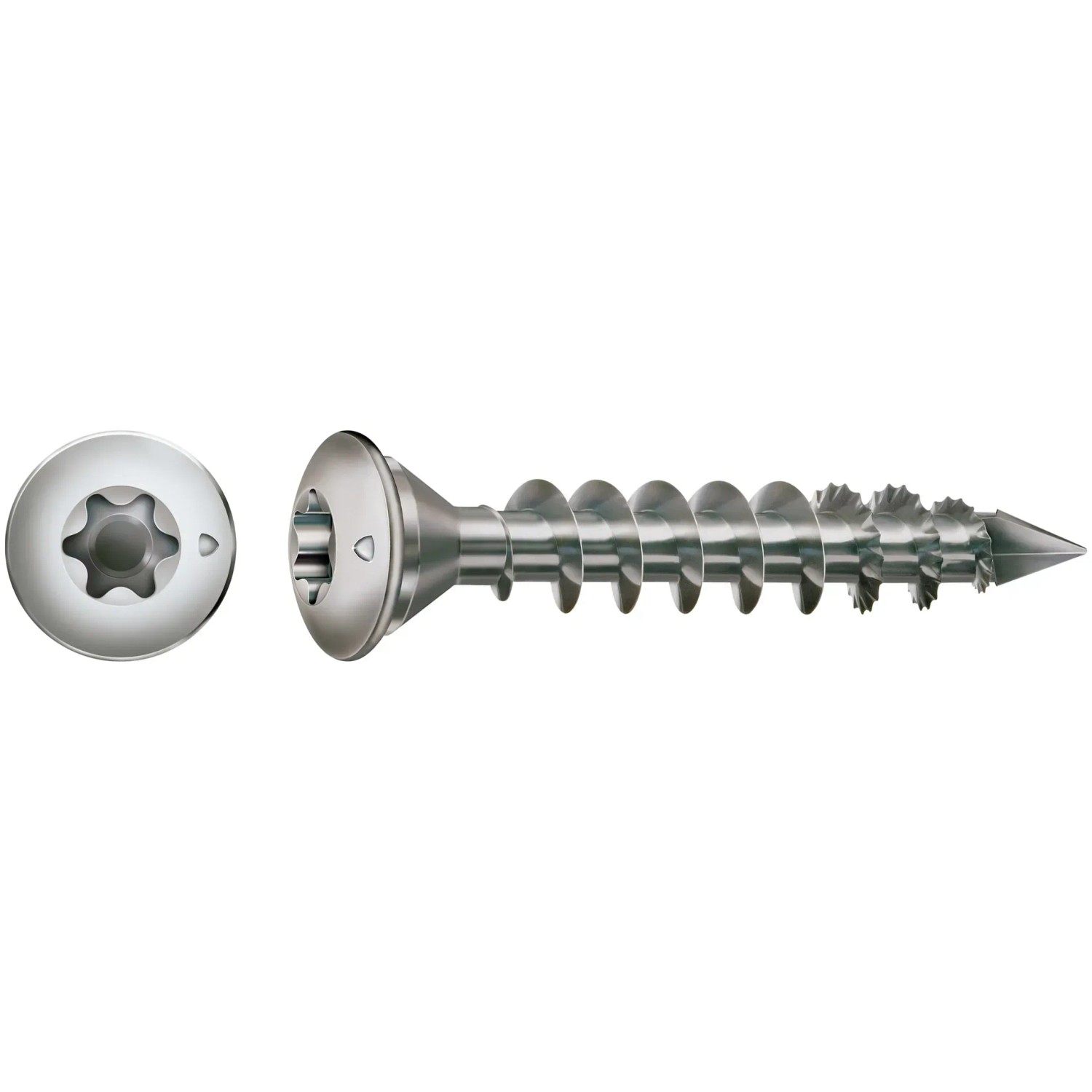 E-shop Spax Vrut stĺpikový str. hlava T-Star+ T40 CUT plný závit oceľ A1 8x50 mm 25 ks