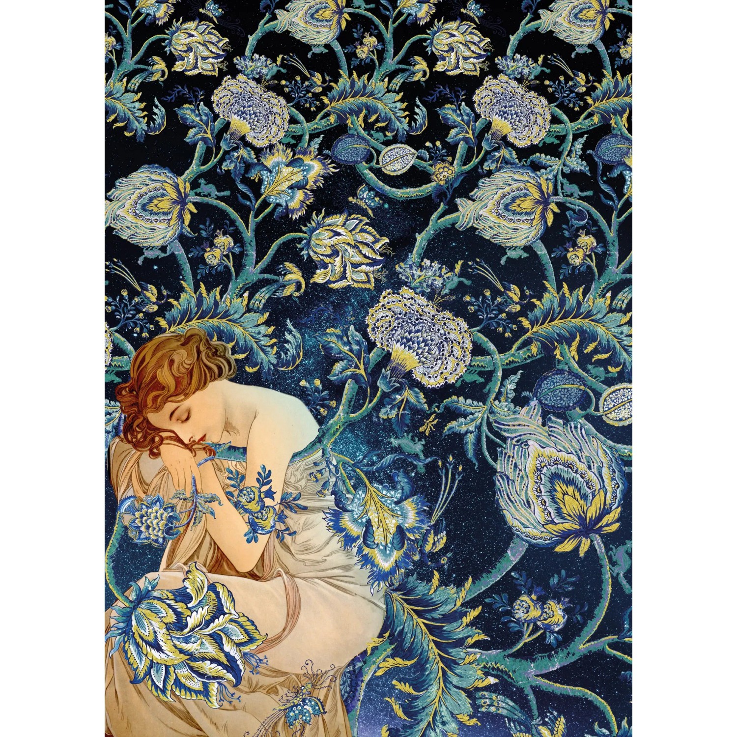 E-shop Komar Vliesová fototapeta Femme d'Or 200 x 280 cm