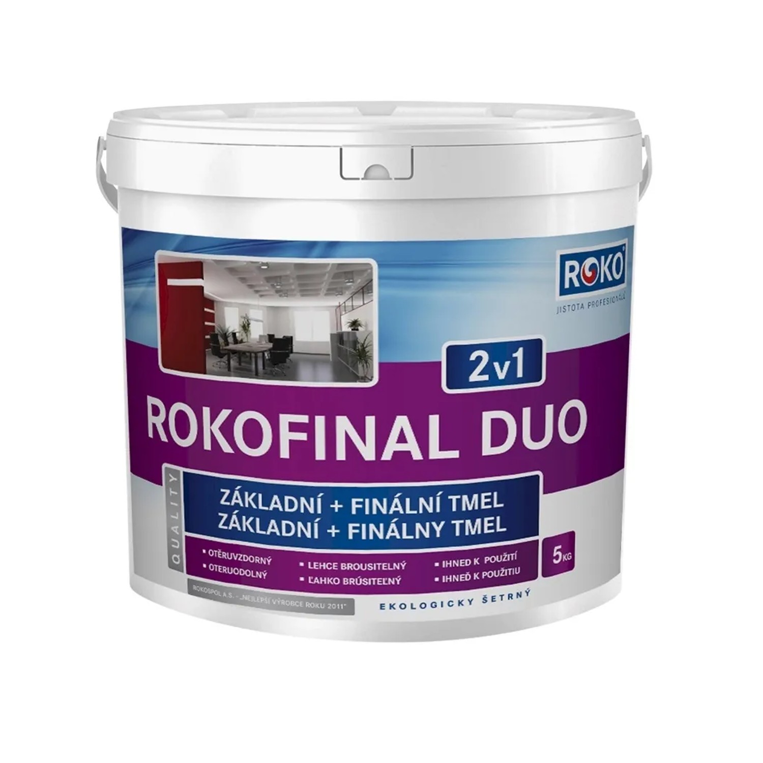 E-shop Roko Univerzálny tmel Rokofinal Duo 2v1, 5 kg