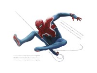 Komar Samolepka na stenu Marvel Spider-Man Epic Swinging 70 x 100 cm, 7dielna