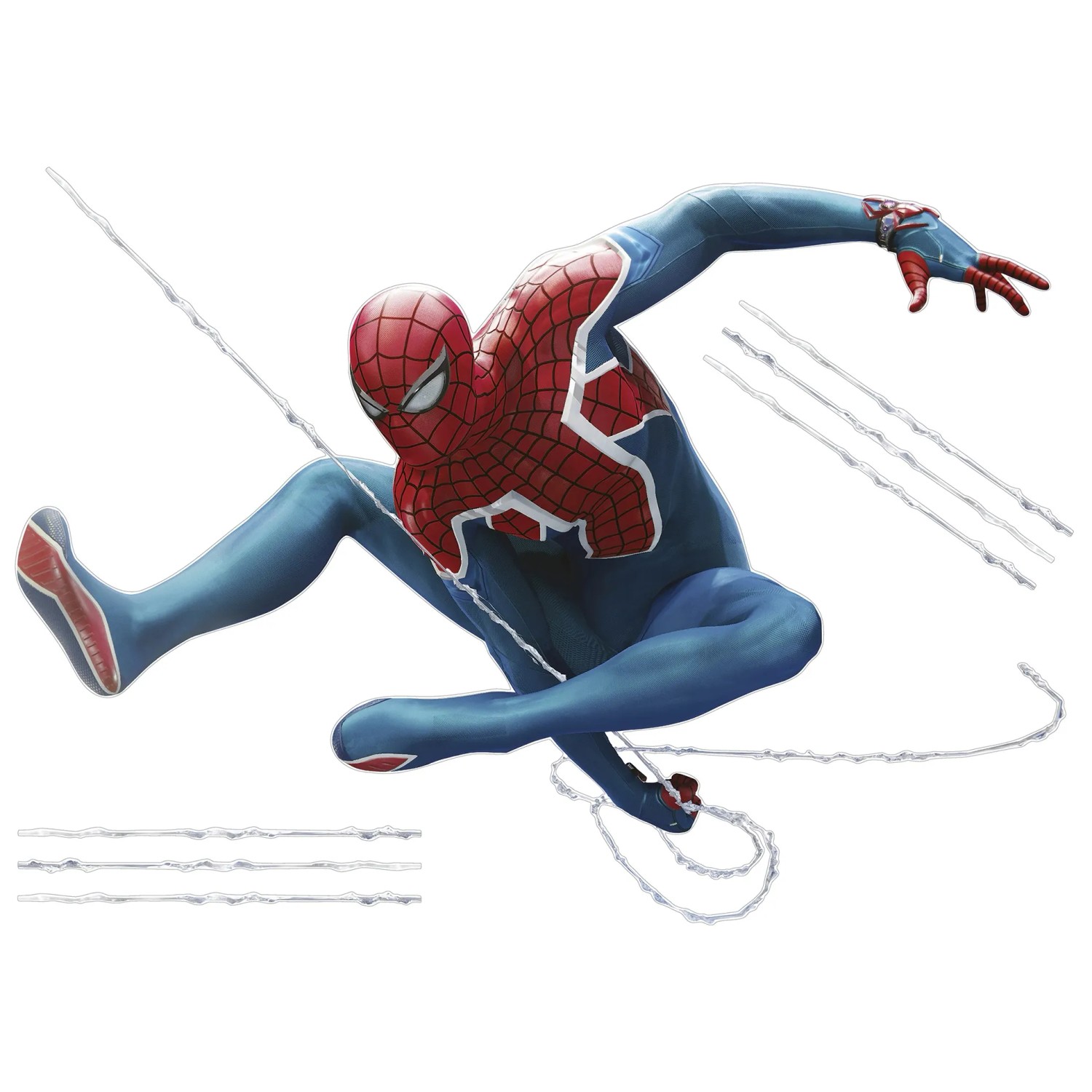E-shop Komar Samolepka na stenu Marvel Spider-Man Epic Swinging 70 x 100 cm, 7dielna