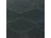 Gutta Asfaltový šindeľ Guttatec Delta čierny 285 x 1000 mm, 3 m2