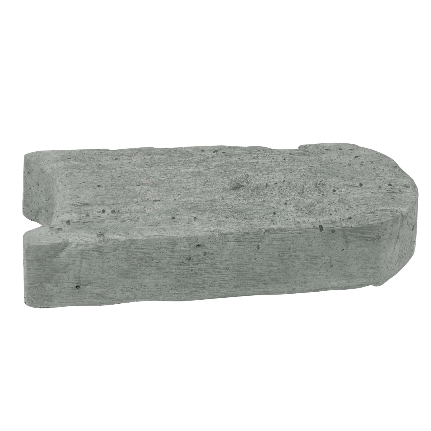 E-shop DITON Trávnikový lem imitácia dreva, dub arktíc, 25 x 12 x 4,5 cm