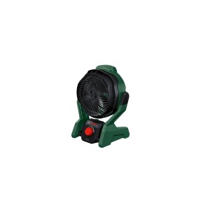 Akumulátorový ventilátor Bosch UniversalFan 18V-1000 Solo, zelený akumulátorový ventilátor do dielne a na stavbu.
