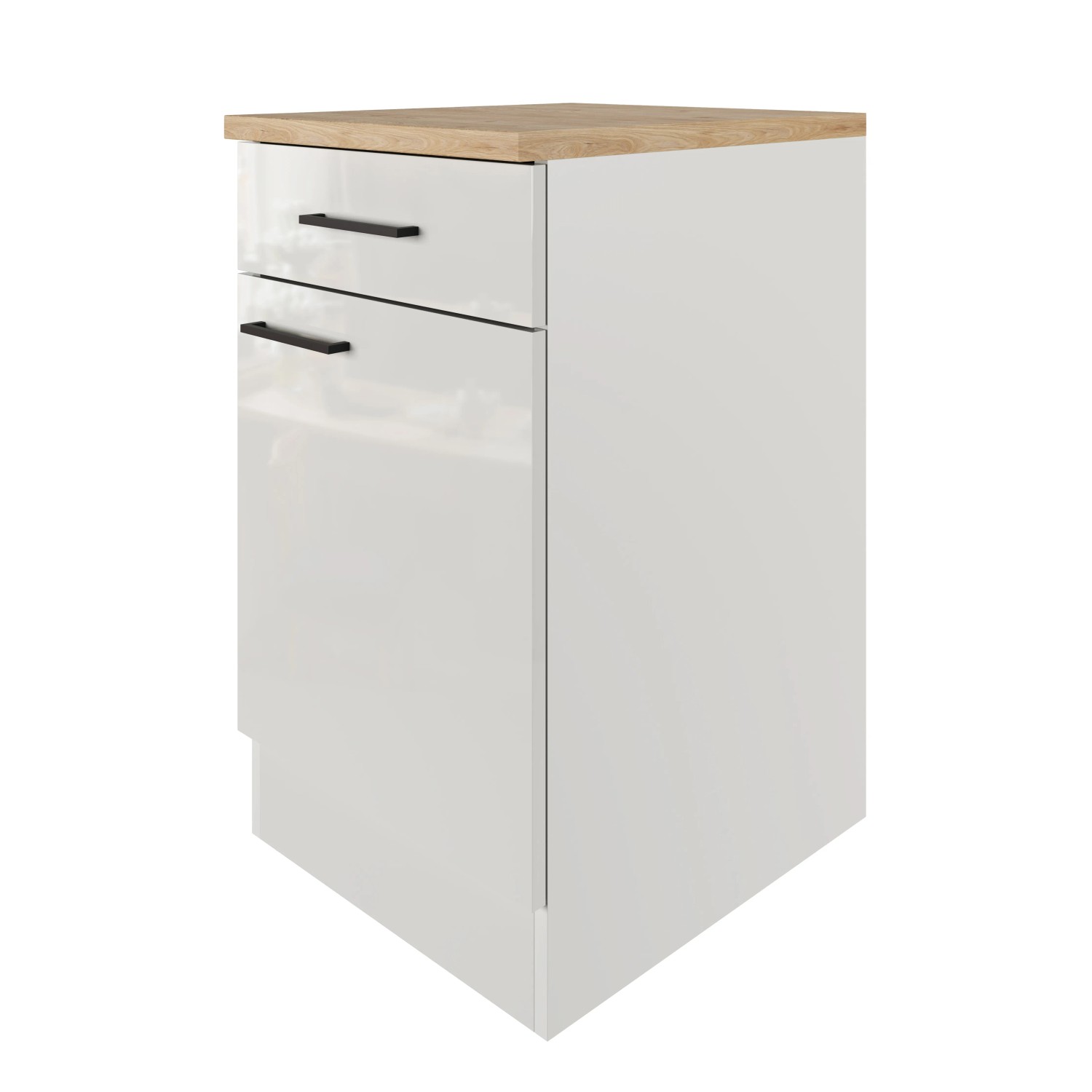 E-shop Flex-Well Kuchynská skrinka Lund spodná zásuvka + dvierka 50 x 85 x 57,1 cm