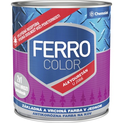 Chemolak Ferro color pololesk U2066, 8440, 750 ml