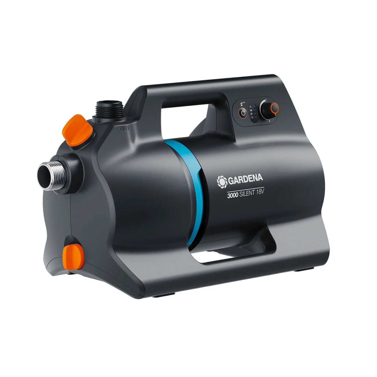 E-shop Gardena Aku záhradné zavlažovacie čerpadlo 3000 18V P4A Set (14610-20)
