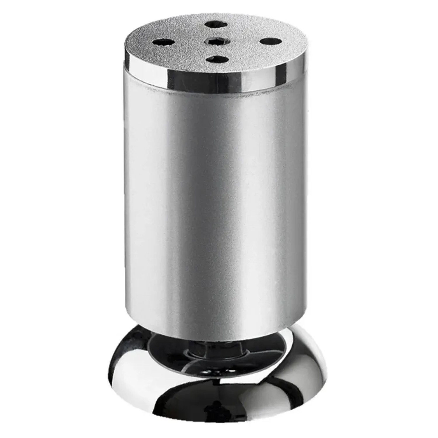 E-shop Hettich Noha nábytku pr. 50 mm x 100 mm matný chróm