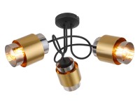 GLOBO Stropné svietidlo MILLEY čierna E27 40 W pr. 500 x 260 mm GLOBO Stropné svietidlo MILLEY čierna E27 40 W pr. 500 x 260 mm