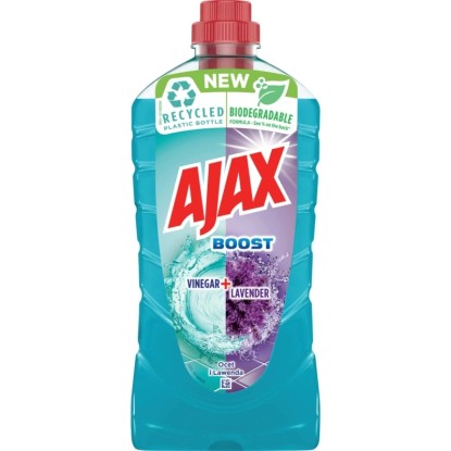 Ajax Univerzálny čistič na podlahy a povrchy Boost Vinegar Lavender 1 l