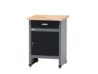 Küpper Odkladací stolík 12399, 1 dvierka/1 zásuvka (12 cm) 84 x 60 x 60 cm