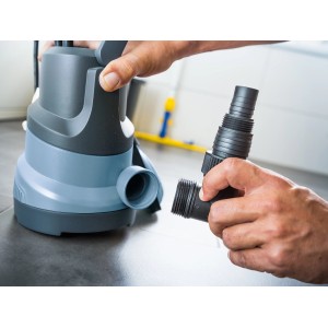 Ponorné čerpadlo TPK 6000 (250 W) s príslušenstvom pre čistú vodu.