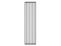 EGIBI Lamelová stena WOOD dub tmavý 2750 x 580 x 65 mm