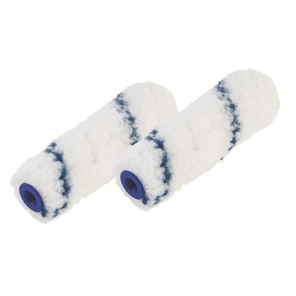 LUX-TOOLS Valček náhradný maliarsky, nízky 10 cm, 2 ks