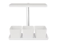 EMOS Pestovateľská LED lampa GROW, časovač, stmievateľná, biela, 7 W