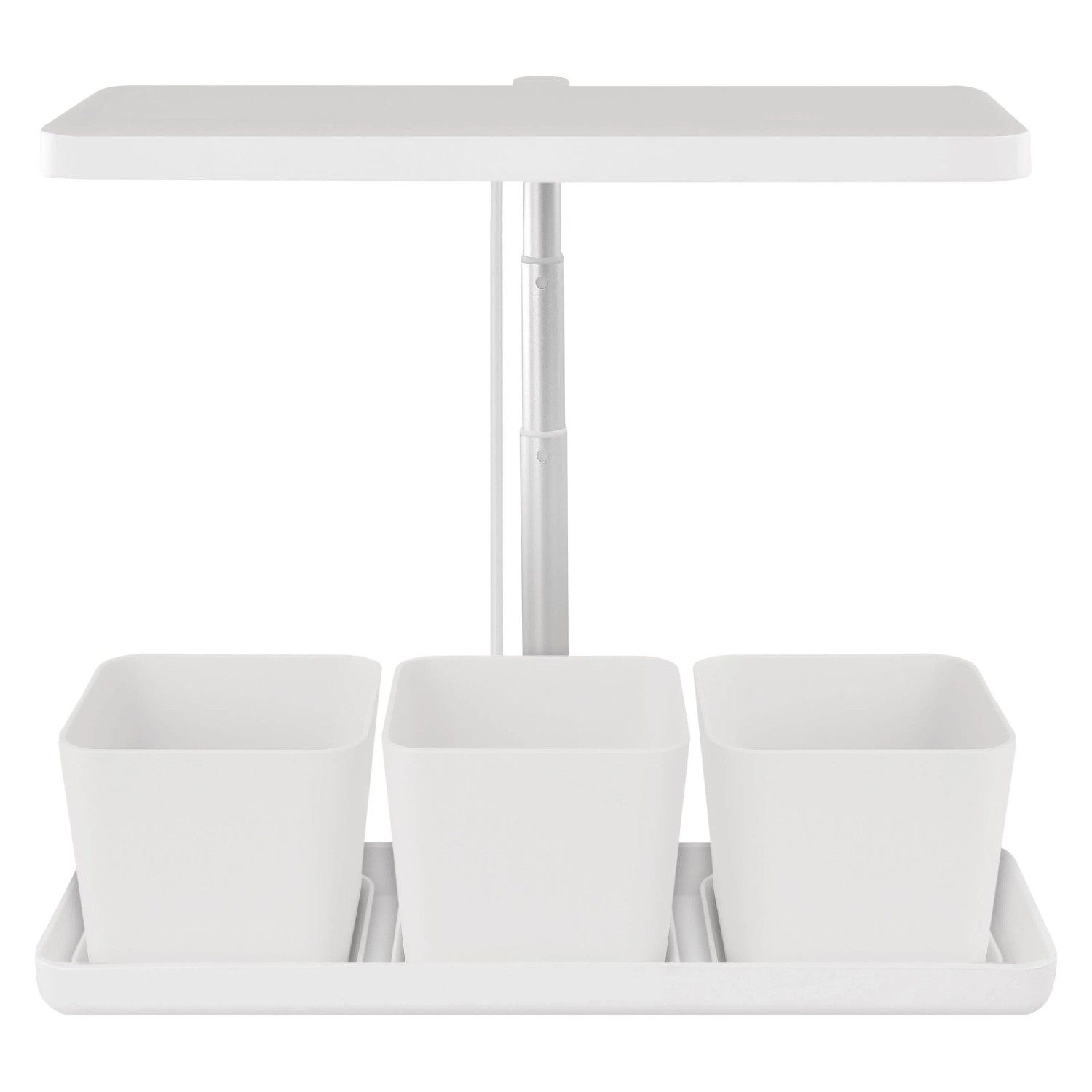 E-shop EMOS Pestovateľská LED lampa GROW, časovač, stmievateľná, biela, 7 W