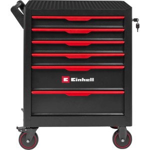 Einhell Dielenský vozík so 143-dielnou súpravou náradia, 67,8 × 73 × 45,1 cm
