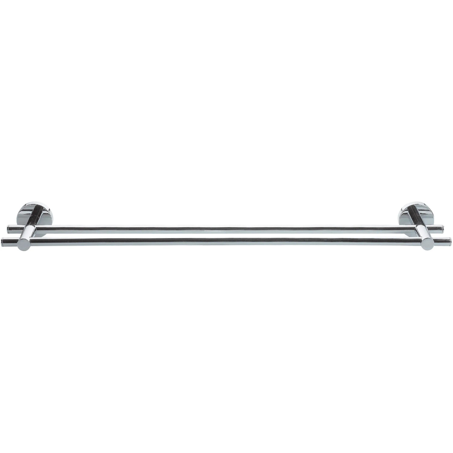 E-shop tesa Tyč na osušku Smooz dvojitá, chróm, 50 x 640 x 115 mm