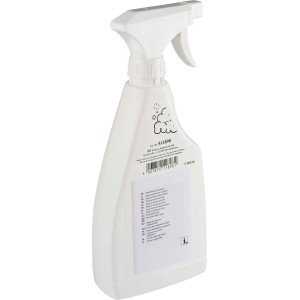 Biela rozprašovacia fľaša baliv ochranného spreja na povrchy 500 ml pre príslušenstvo k vaniam.