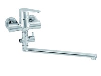 Paneláková bez príslušenstva 100 mm Titania Fresh chróm