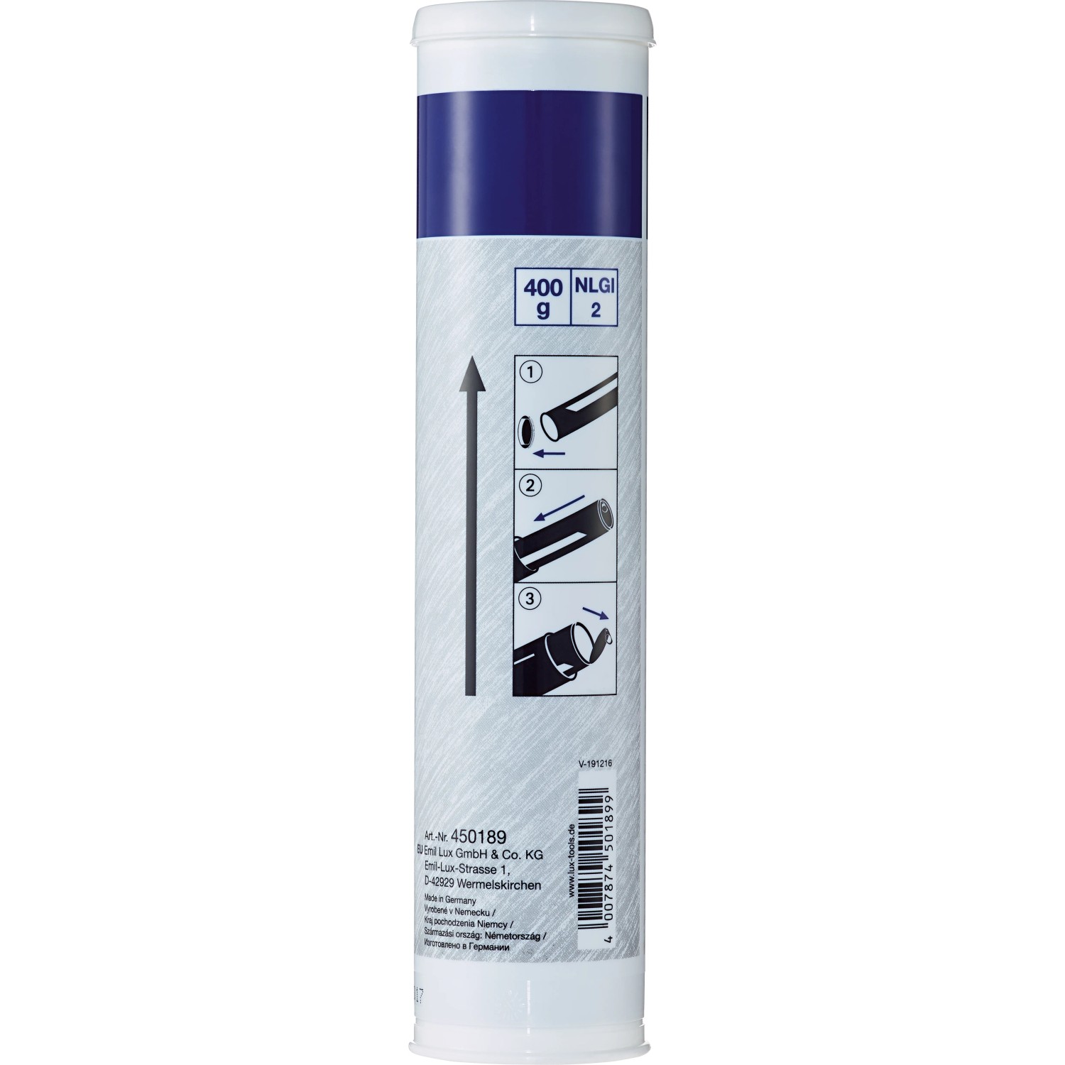 E-shop LUX-TOOLS Kartuša maziva 400 g