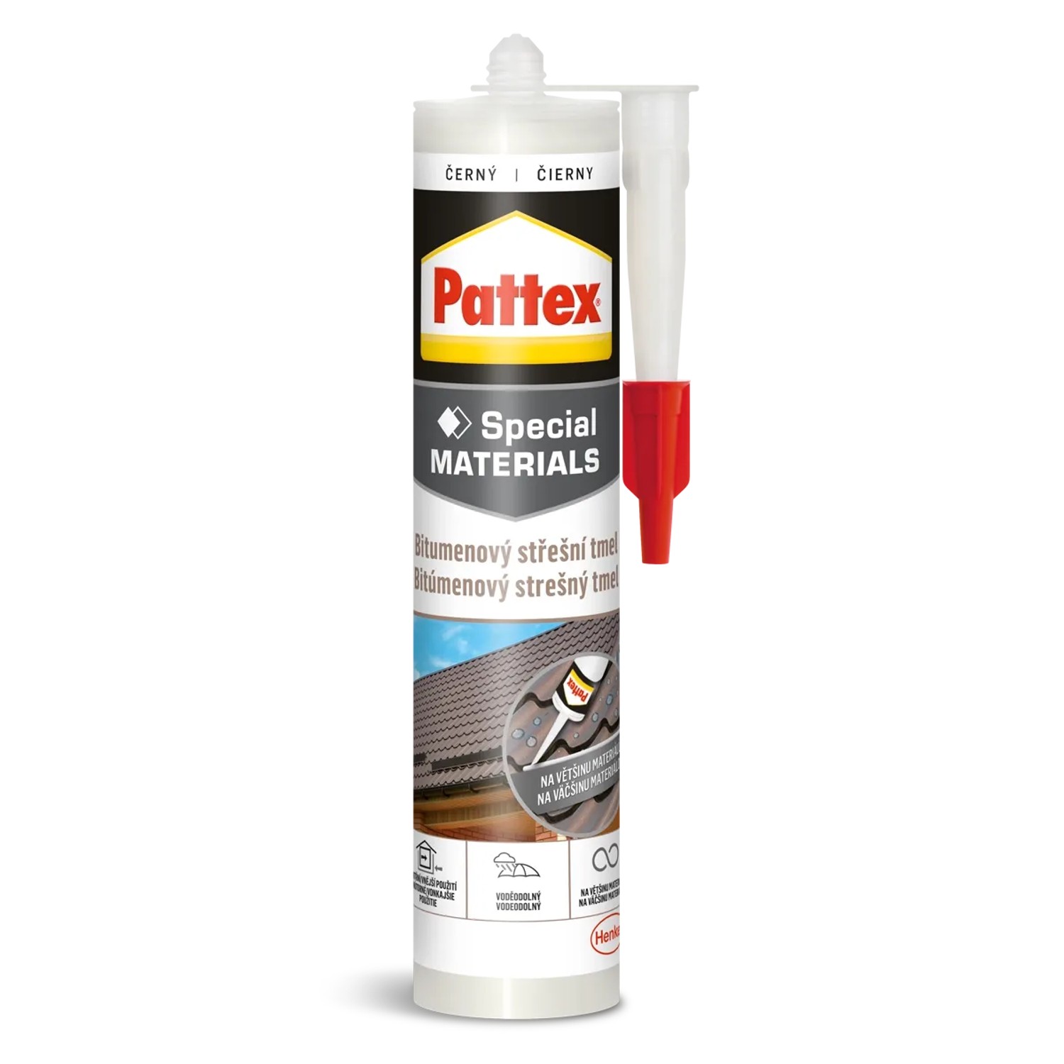 E-shop Pattex Bitúmenový strešný tmel 280 ml