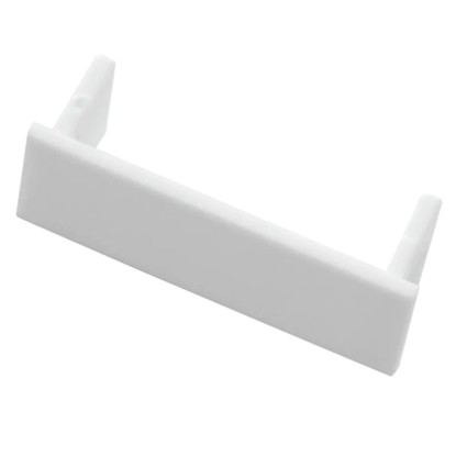 Gardinia Koncovka pre 1-drážkovú lištu biela