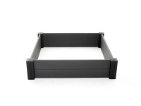 Keter Plastový záhon Vista Modular, sivá, 121,5 x 121,5 x 27 cm