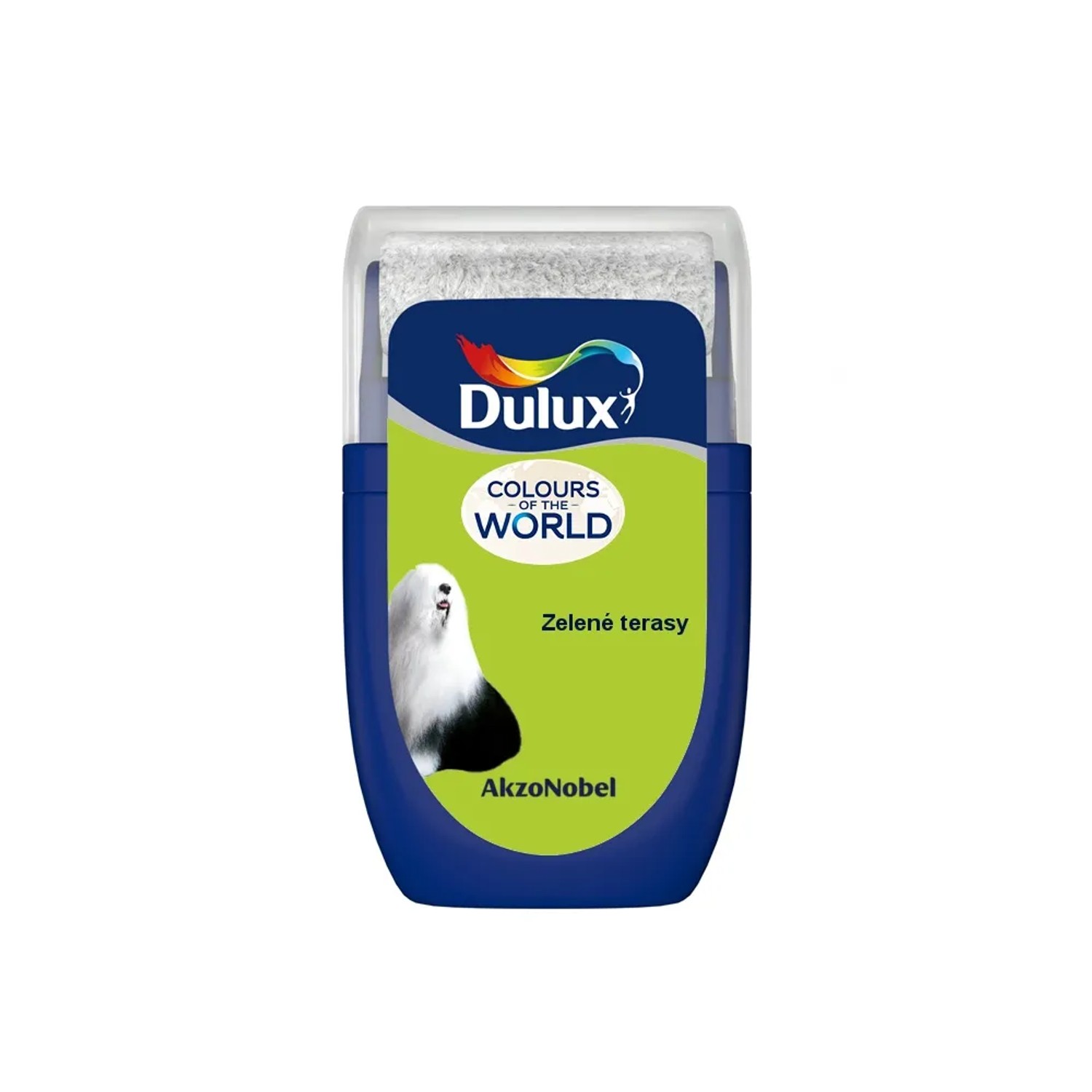 E-shop Dulux Tester, interiérová farba Colours Of The World zelenej terasy 30 ml