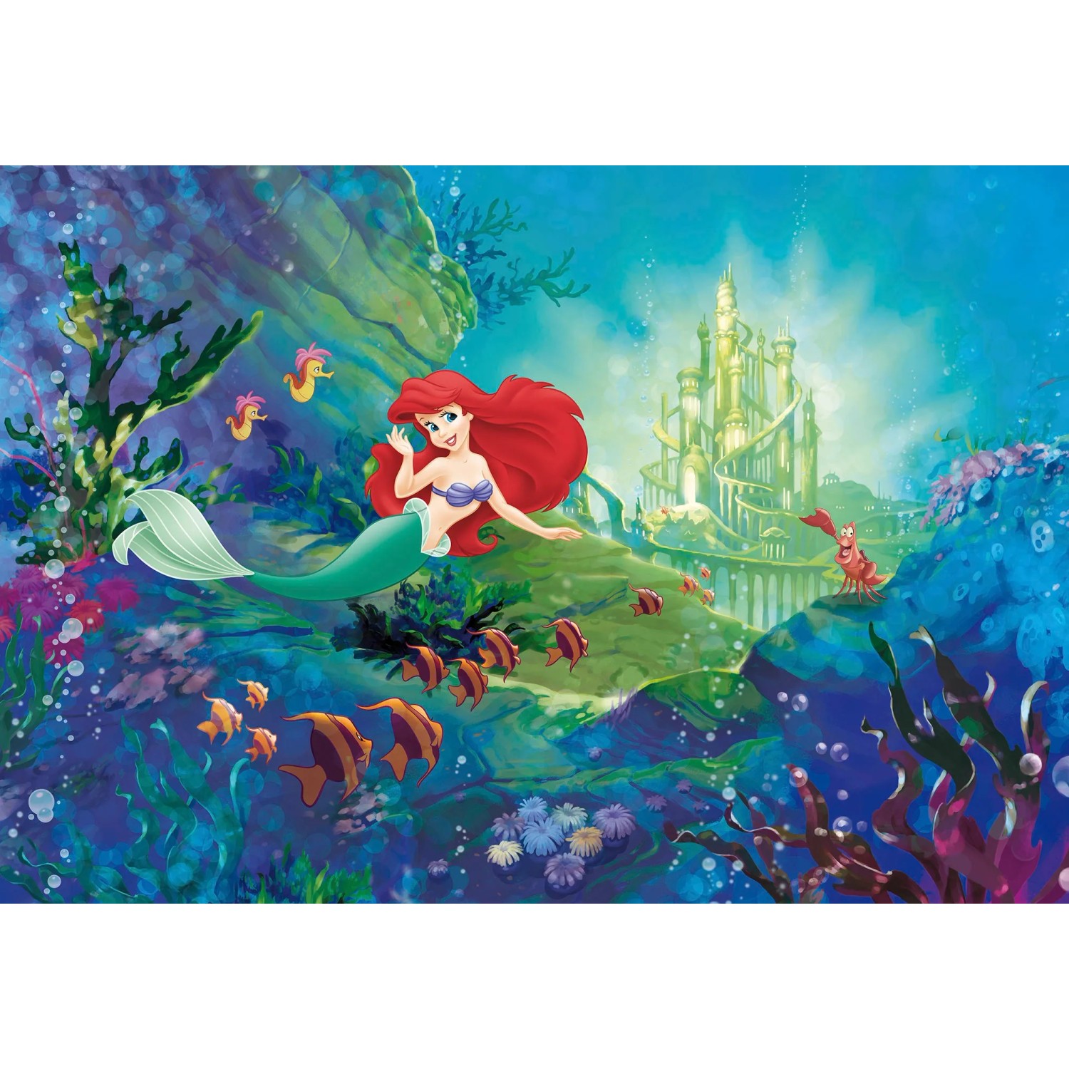 E-shop Komar Papierová fototapeta Ariel's Castle, 368 x 254 cm