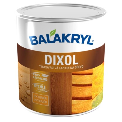 BALAKRYL Tenkovrstvová lazúra na driev Dixol orech 0,7 kg