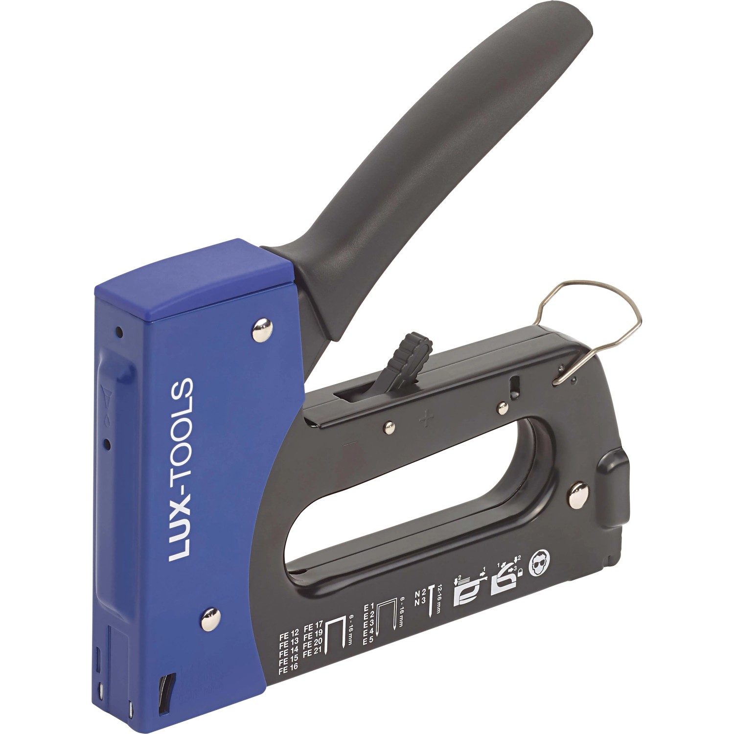E-shop LUX-TOOLS Sponkovačka Comfort na spony z jemného drôtu 6 mm - 16 mm